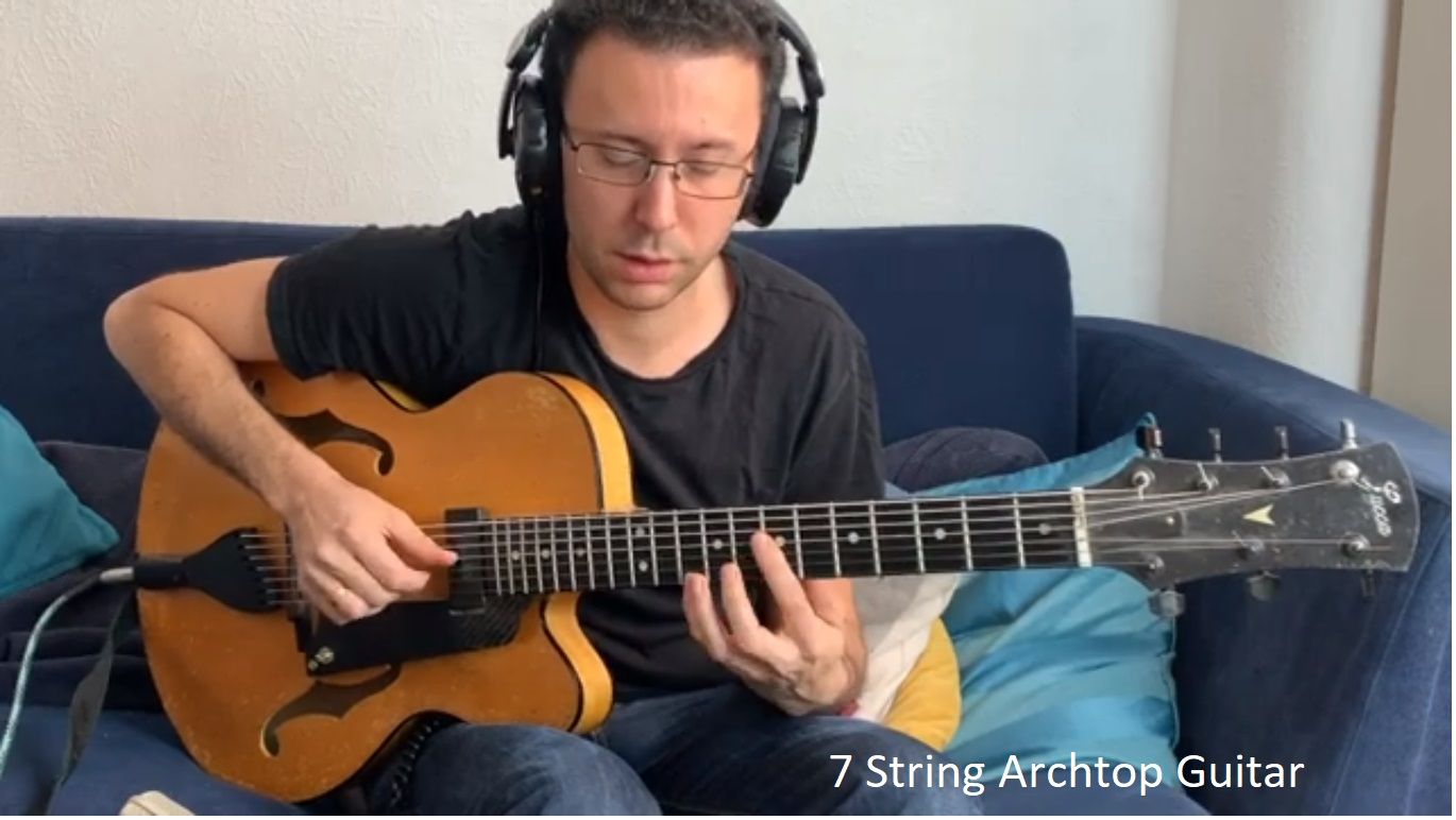 7 String Archtop Guitar