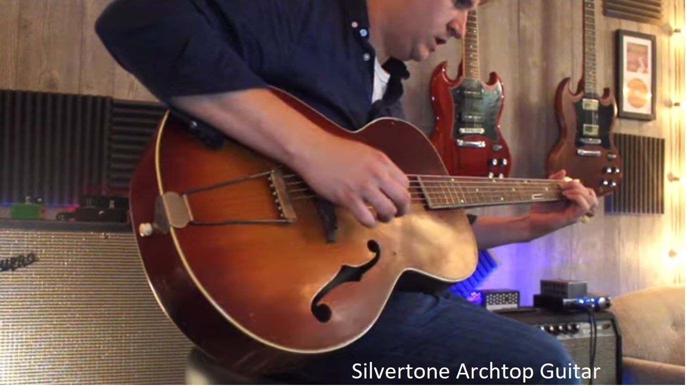 Silvertone Archtop Guitar