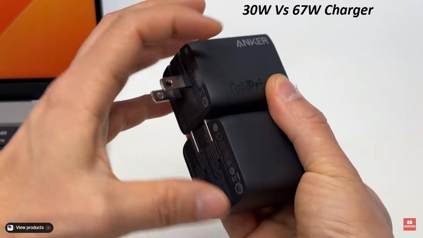 30W Vs 67W Charger