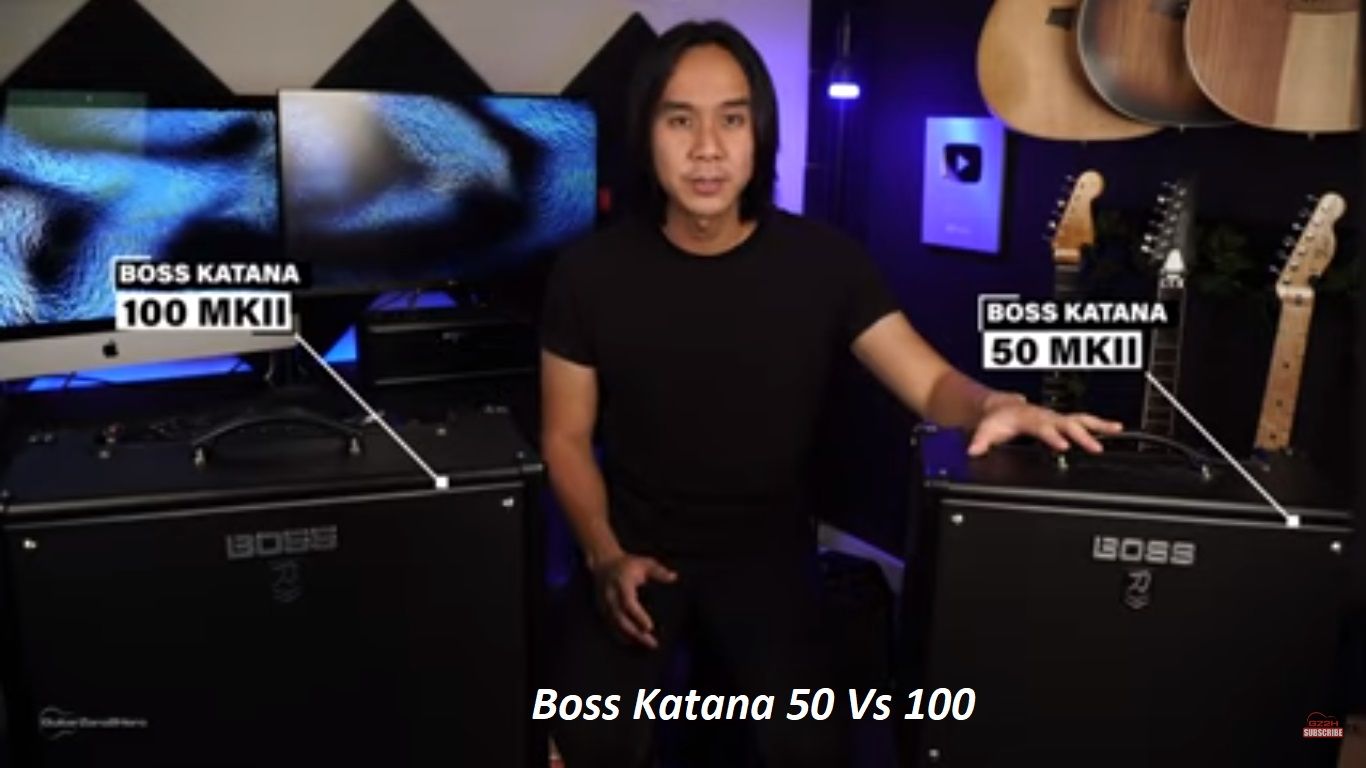 Boss Katana 50 Vs 100