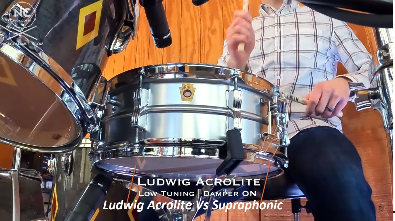 Ludwig Acrolite Vs Supraphonic